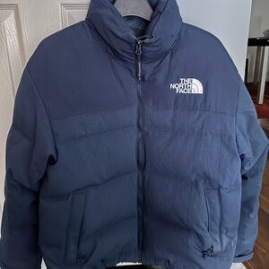 The North Face Men's Dark Blue Puffer Jacket